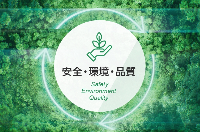 安全・環境・品質 Safety Environment Quality